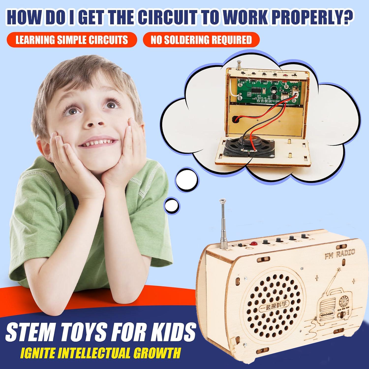 Electronics And Gadgets With Y - Paket Radio FM untuk Anak-anak, Proyek