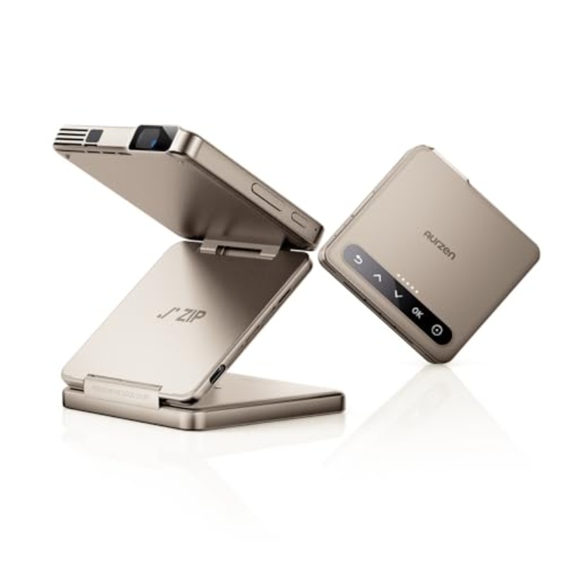 Mini Projector Portable - Yinzam ZIP Gold Proyektor Portabel Lipat