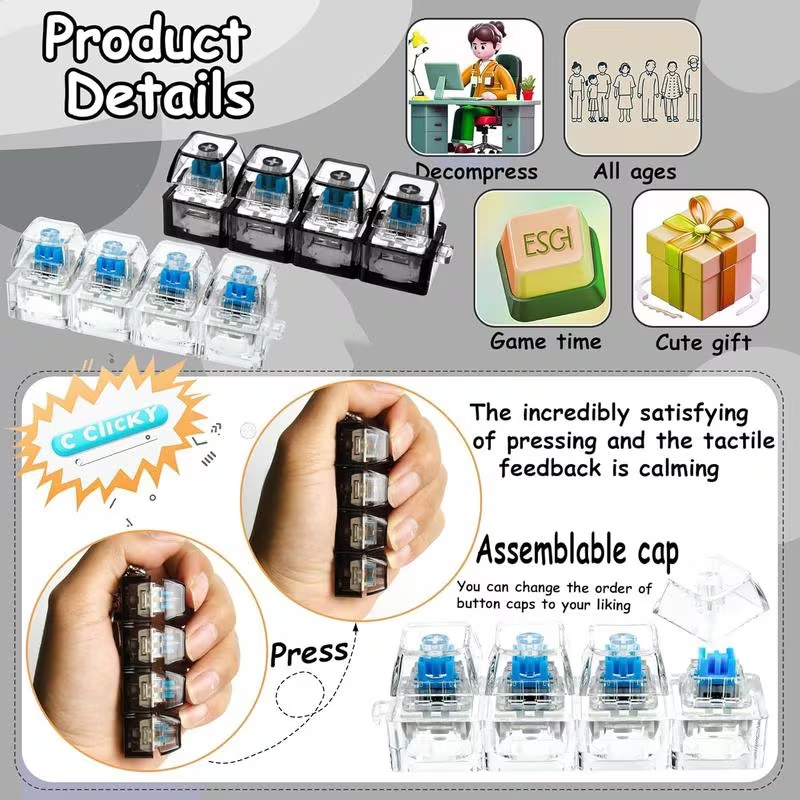Mainan Fidget Gantungan Kunci  - Electronics Gadgets For Kids ulasan dan harga