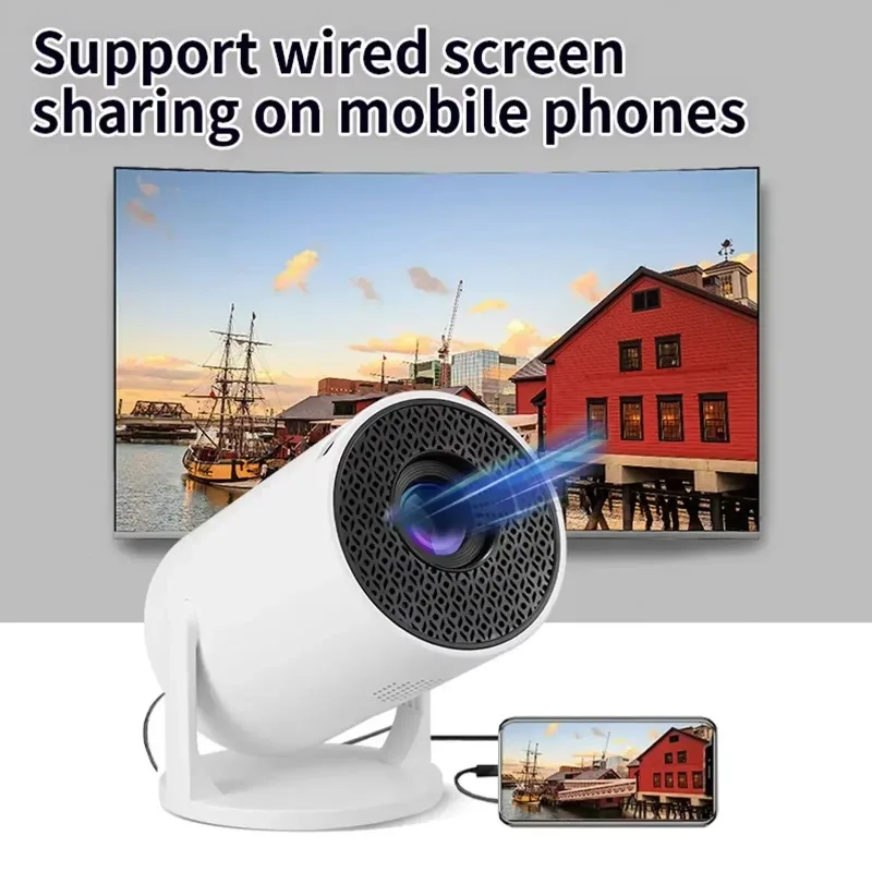 Proyektor Baru 2026 4K Android - Mini Projector Portable ulasan dan harga