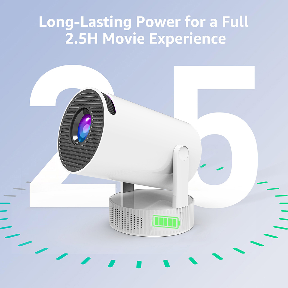 Proyektor Mini HY300 Pro+ Isi  - Mini Projector Portable ulasan dan harga