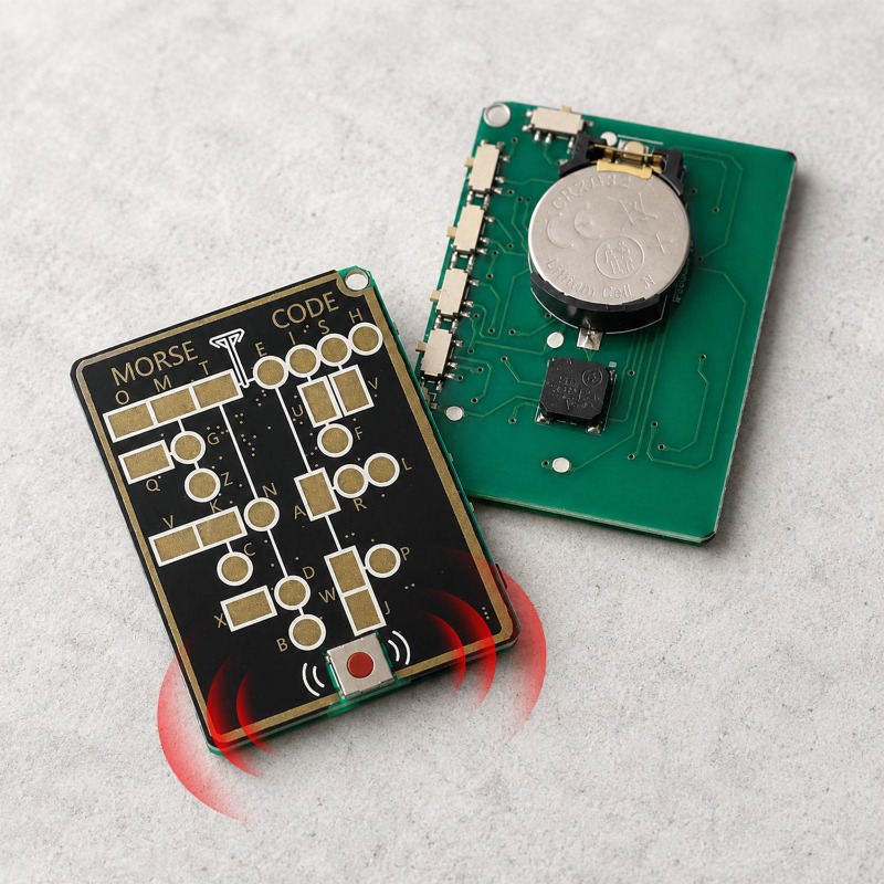 Kartu Pelatihan Kode Morse Por - Electronics And Gadgets With Y ulasan dan harga