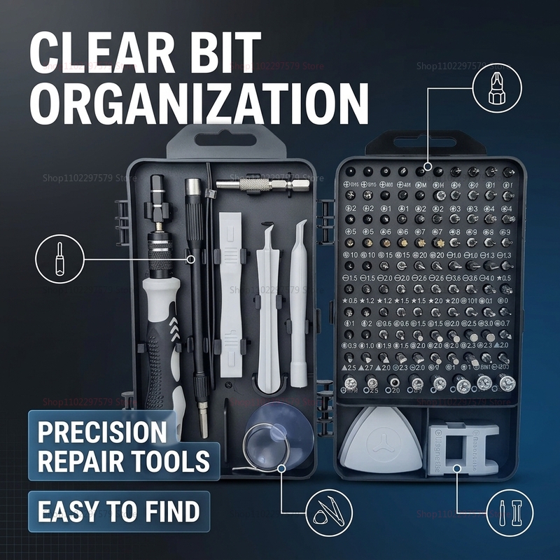 115 dalam 1 Set Obeng Elektron - Electronics And Gadgets With Y ulasan dan harga
